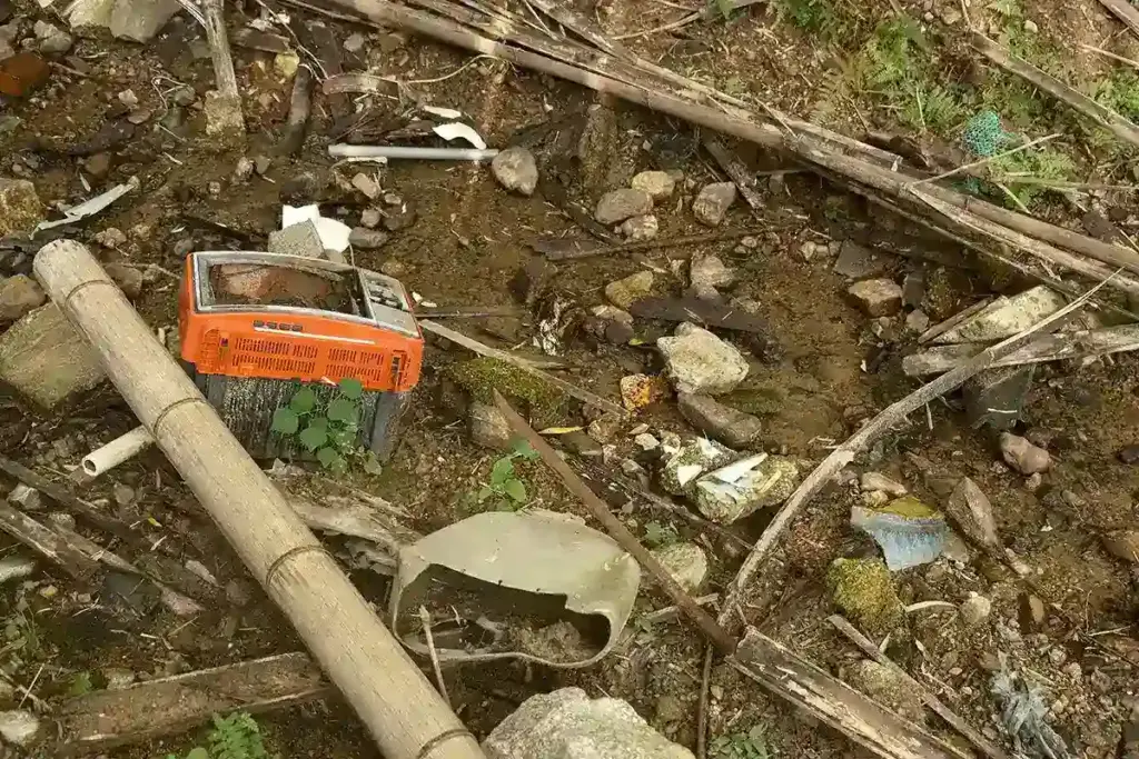 京都発・竹・流域環境ネット　不法投棄