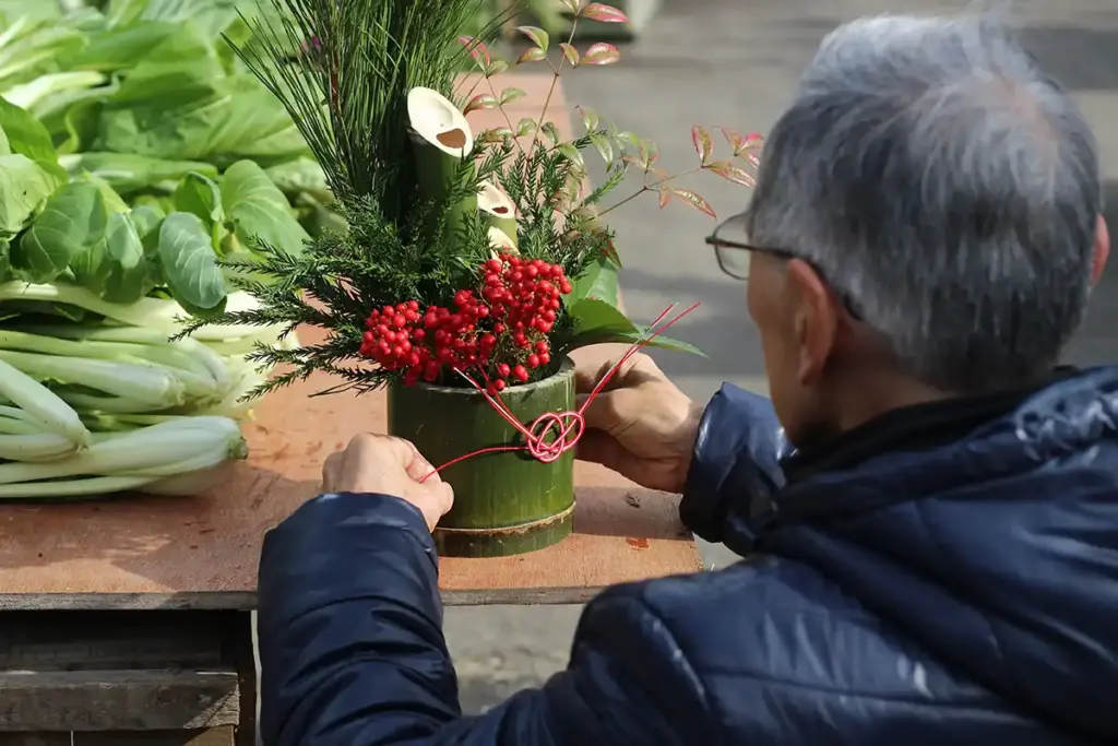 京都発・竹・流域環境ネット　門松