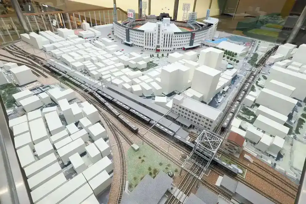 写真で見る関西のいま、むかし　第2回　西宮北口駅　クリスタルガーデン　ジオラマ