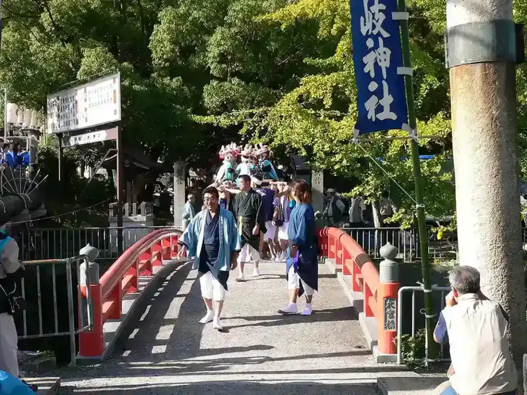 伊射奈岐神社 巡行3
