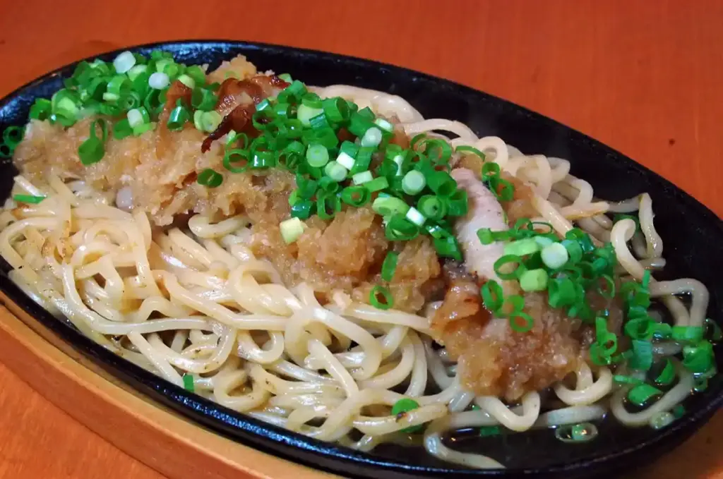 野の香　旭ポンズ焼きそば