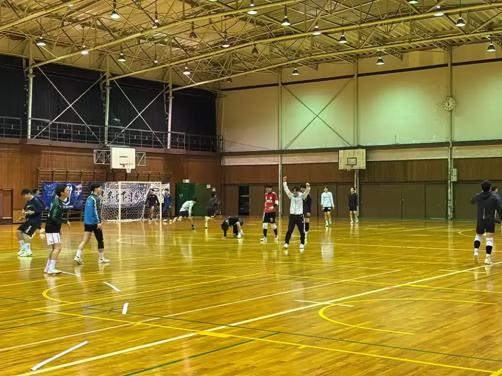 大阪成蹊大学フットサル部　練習風景1
