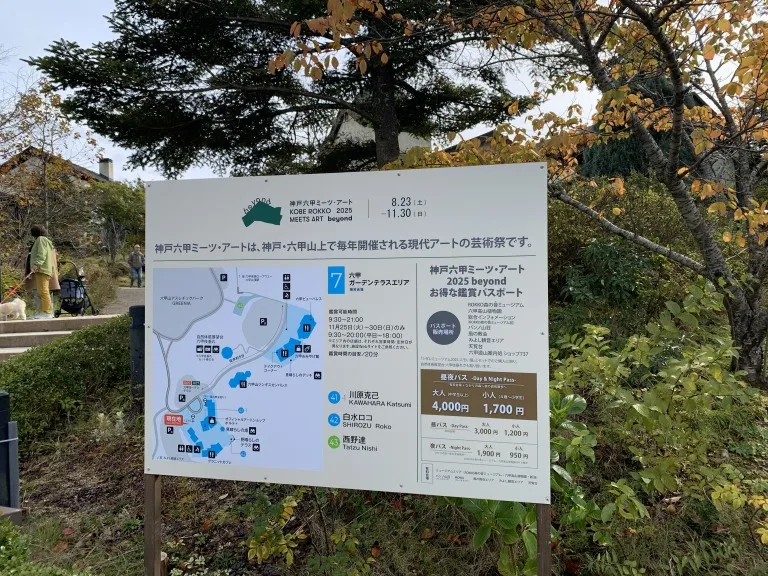 六甲ミーツアート　案内板