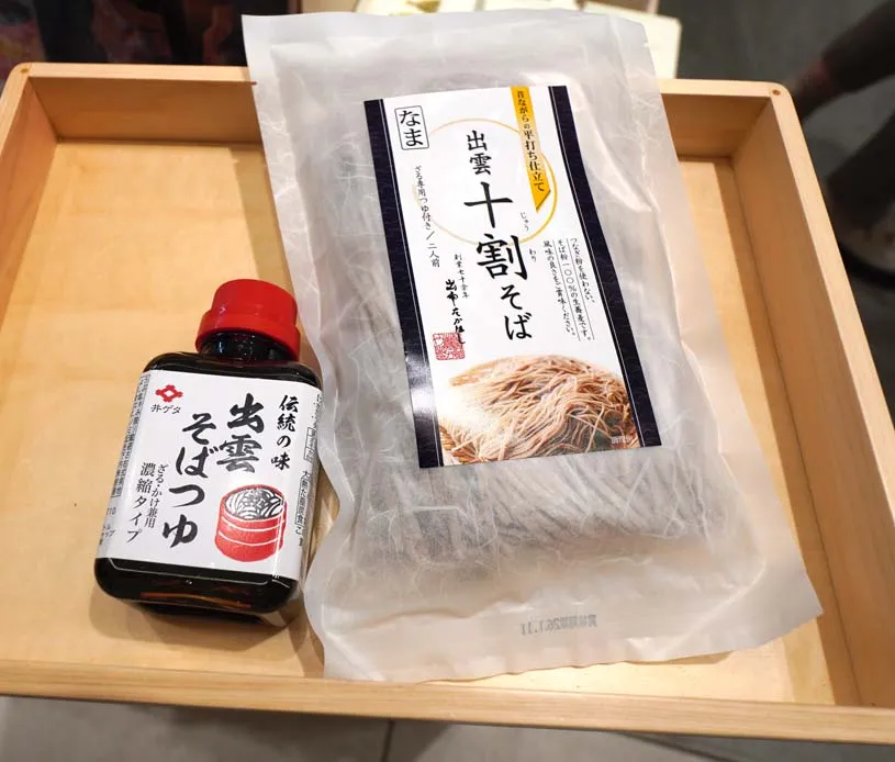 出雲しめなわやの蕎麦