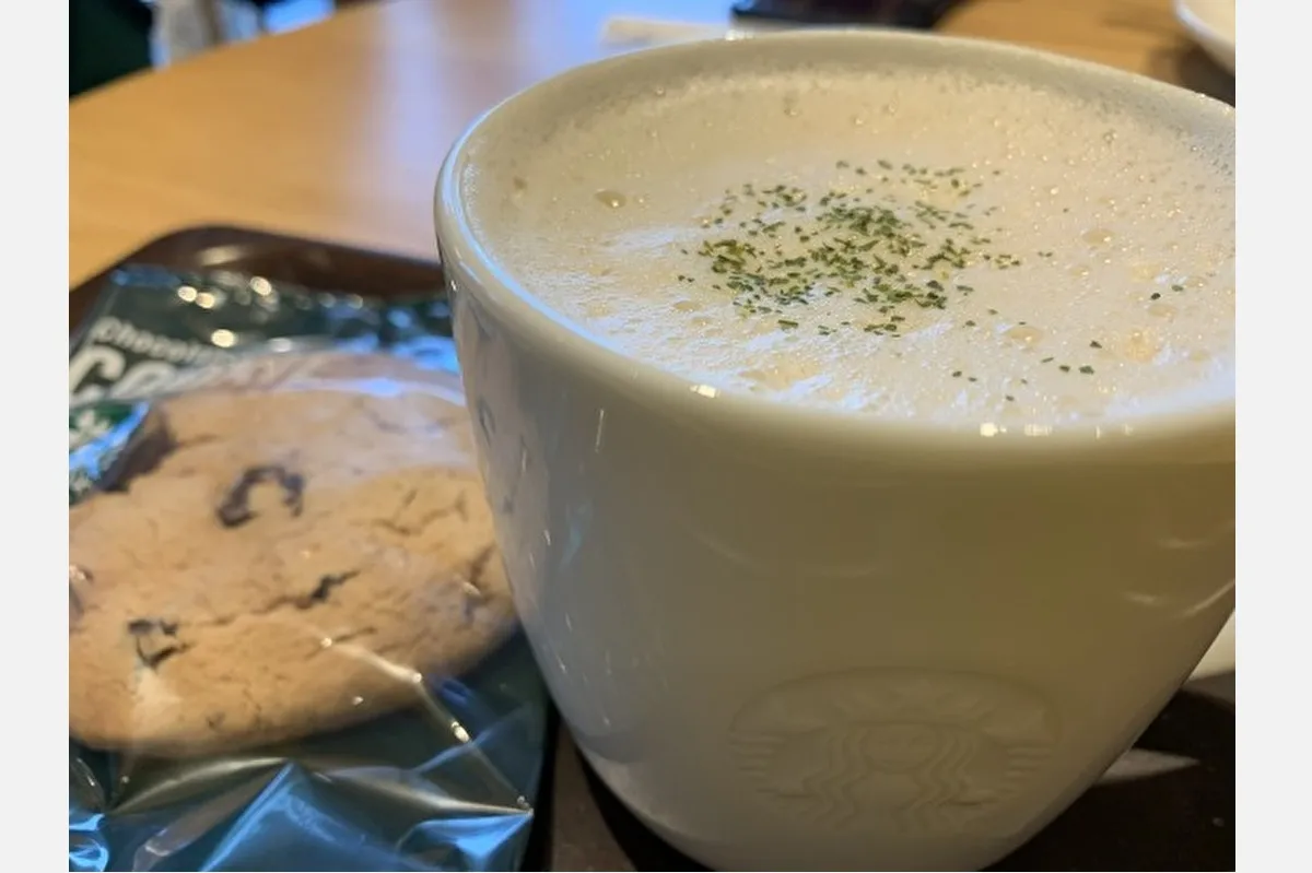 11/14(金)新発売「スターバックスコーヒー」新メニュー『トリュフ スープチーノ』を灘区六甲台町「スターバックスコーヒー 神戸大学店」で堪能