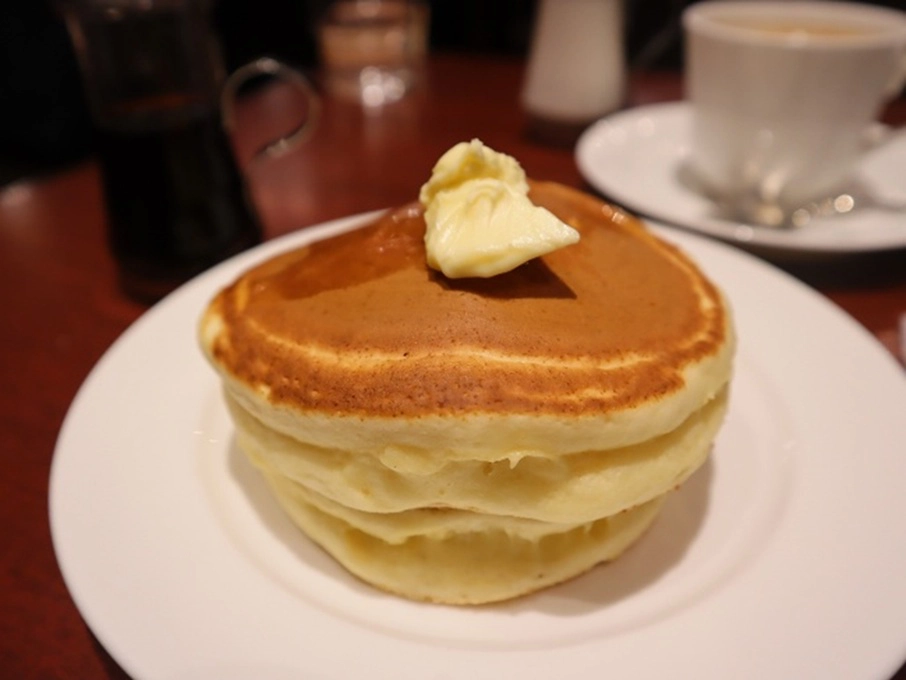 喫茶サンシャイン　ホットケーキ