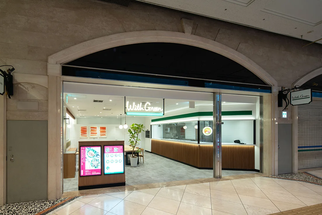 主食になるサラダボウル専門店「WithGreen」がディアモール大阪にグランドオープン