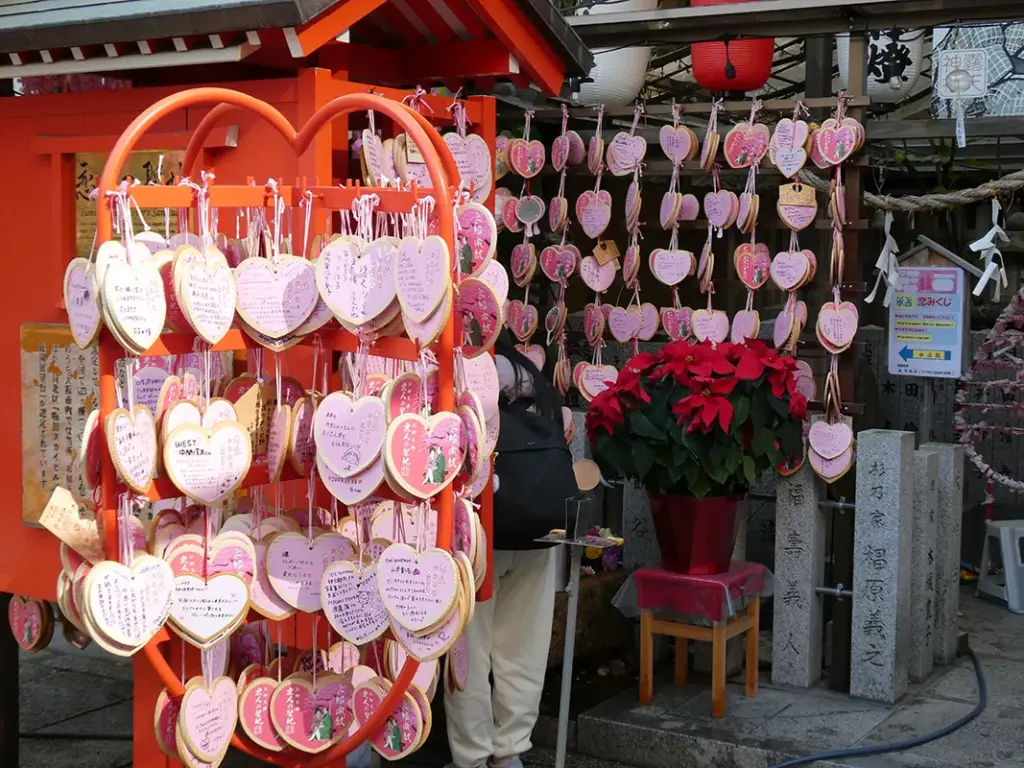露天神社の絵馬