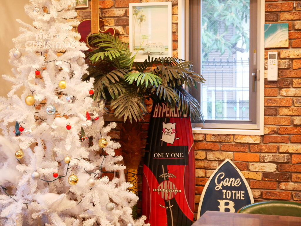 ONLYONE　イルミネーション 店内