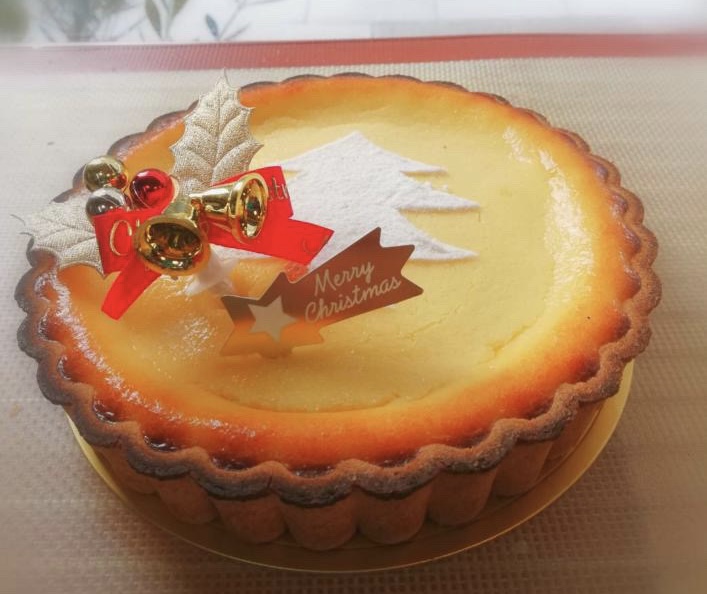 この季節だけのお楽しみ♡川西市の『おいしいクリームとチーズタルト研究所Tuta tuta』でクリスマスチーズタルトが販売されます！