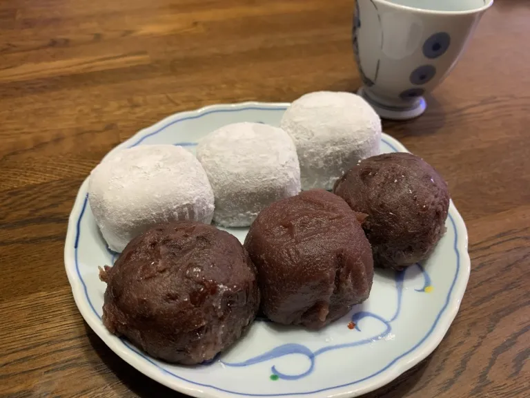 ナダシンの餅 おはぎと大福