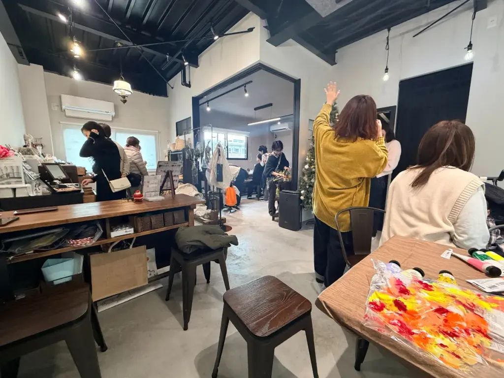 Eurekaクリスマスマーケットの雰囲気