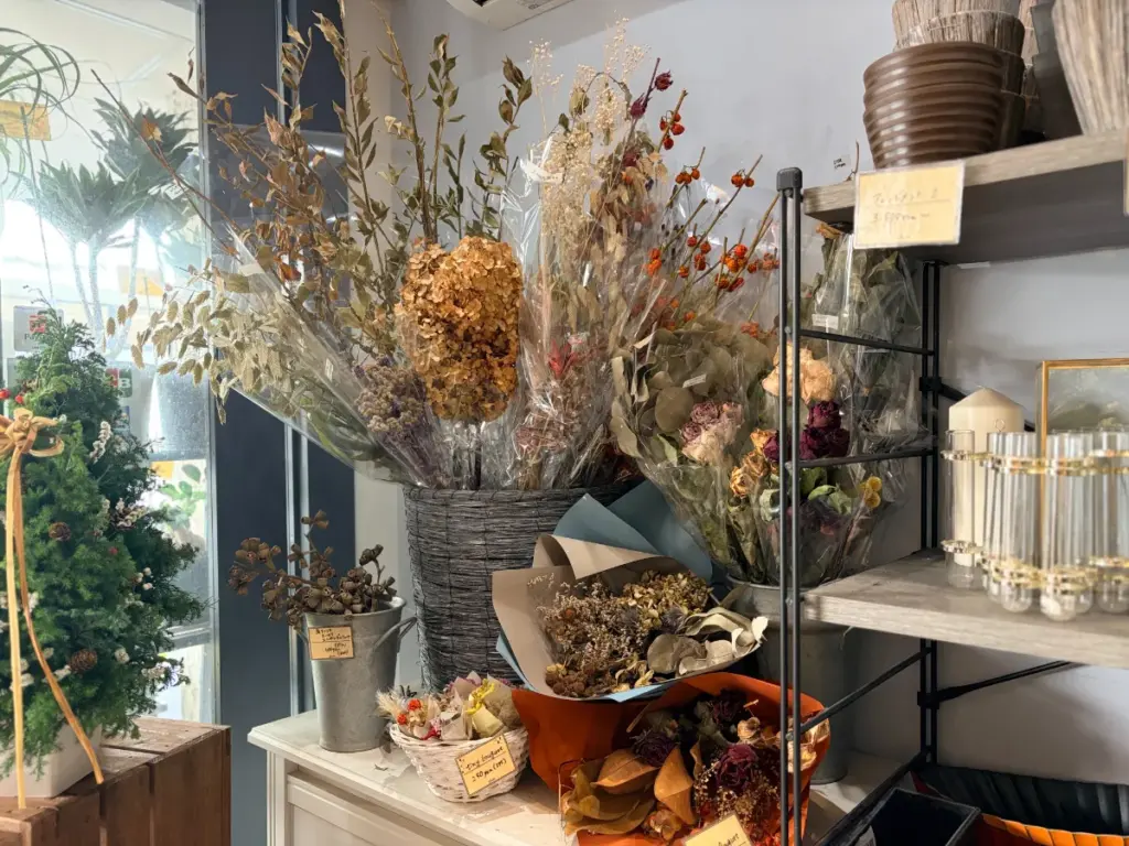 「プラム」のドライフラワー