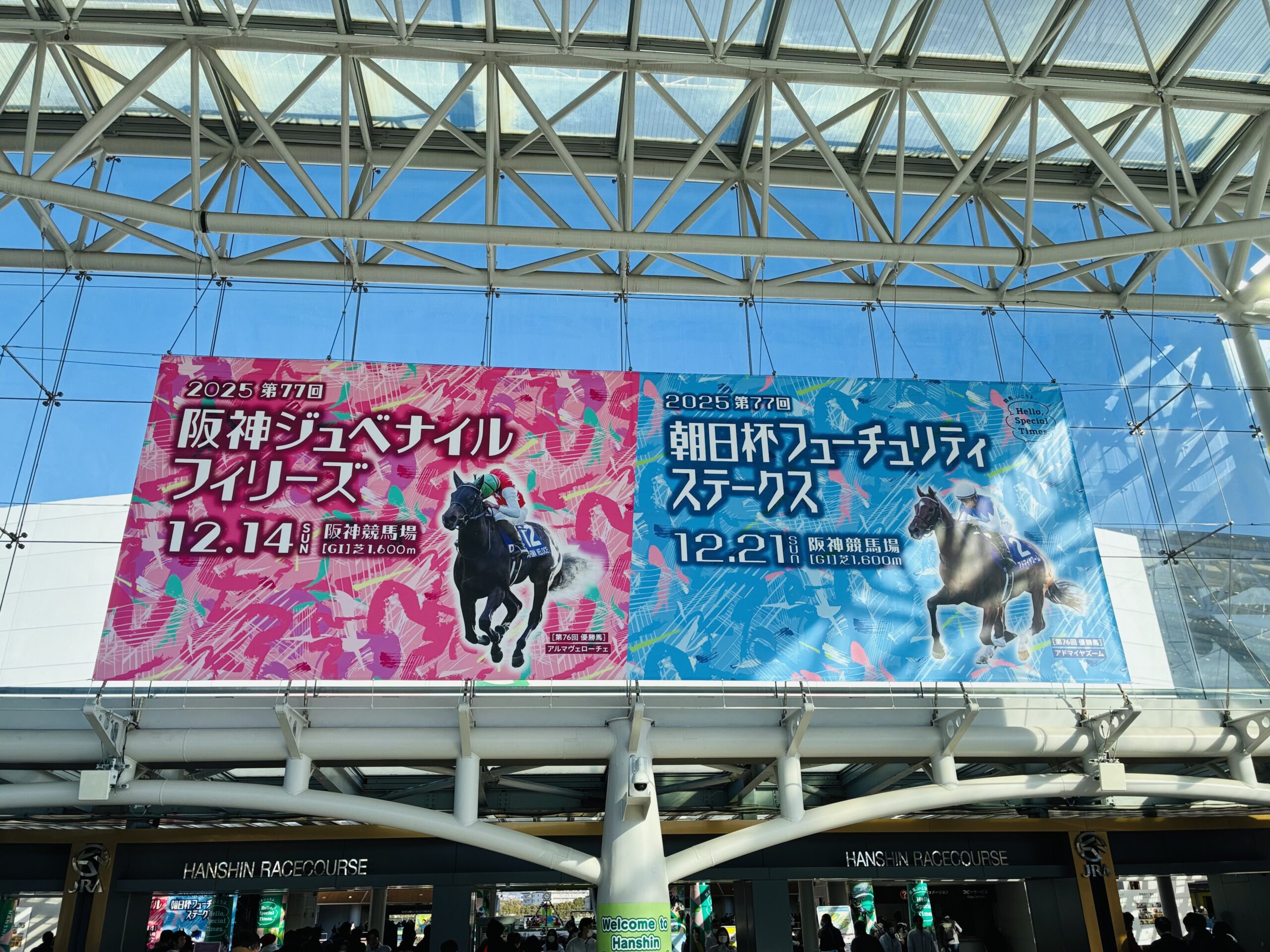 初心者がひとり、12月の阪神競馬場に行って何ができるか。どうなるか。