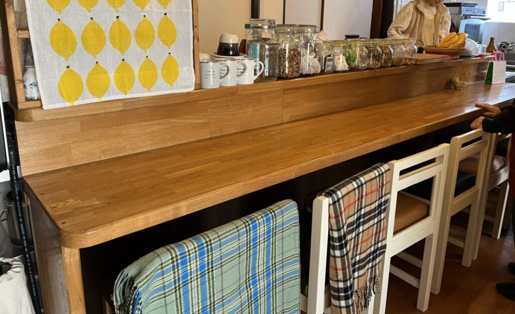 ハグカフェ カウンター