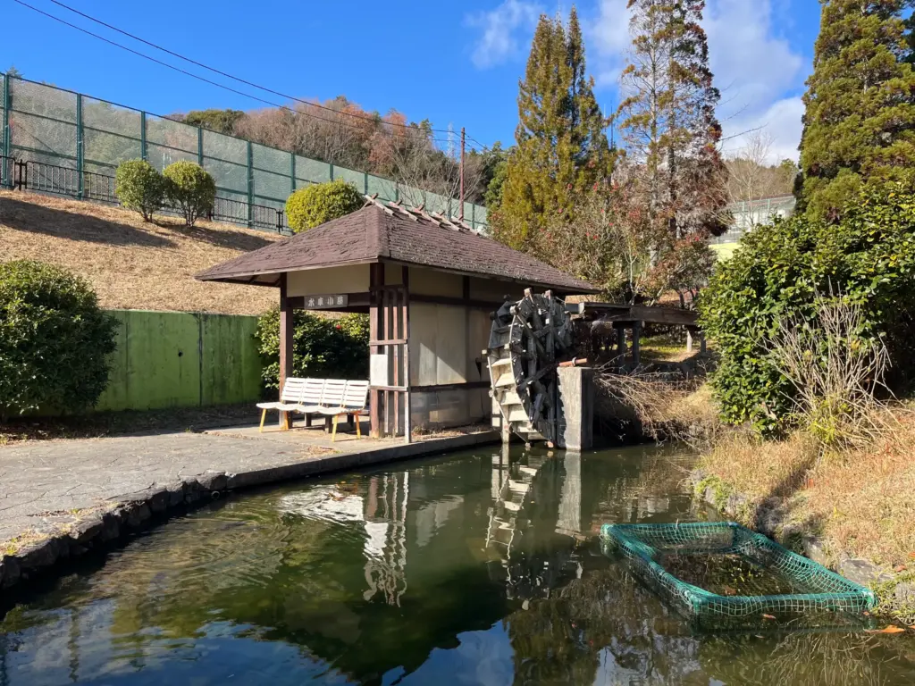 竜王山荘の水車