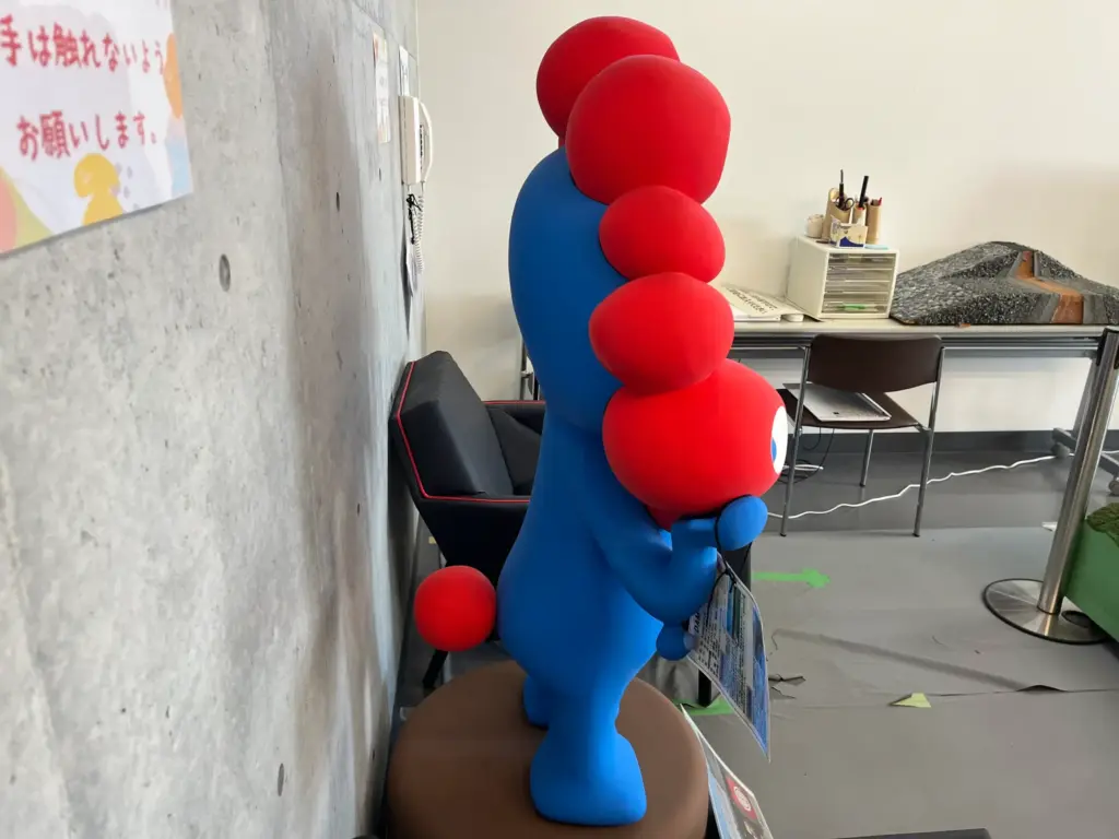 安威川ダム管理事務所のミャクミャク