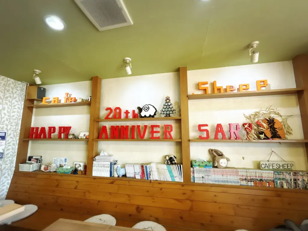 cafe sheep　店内