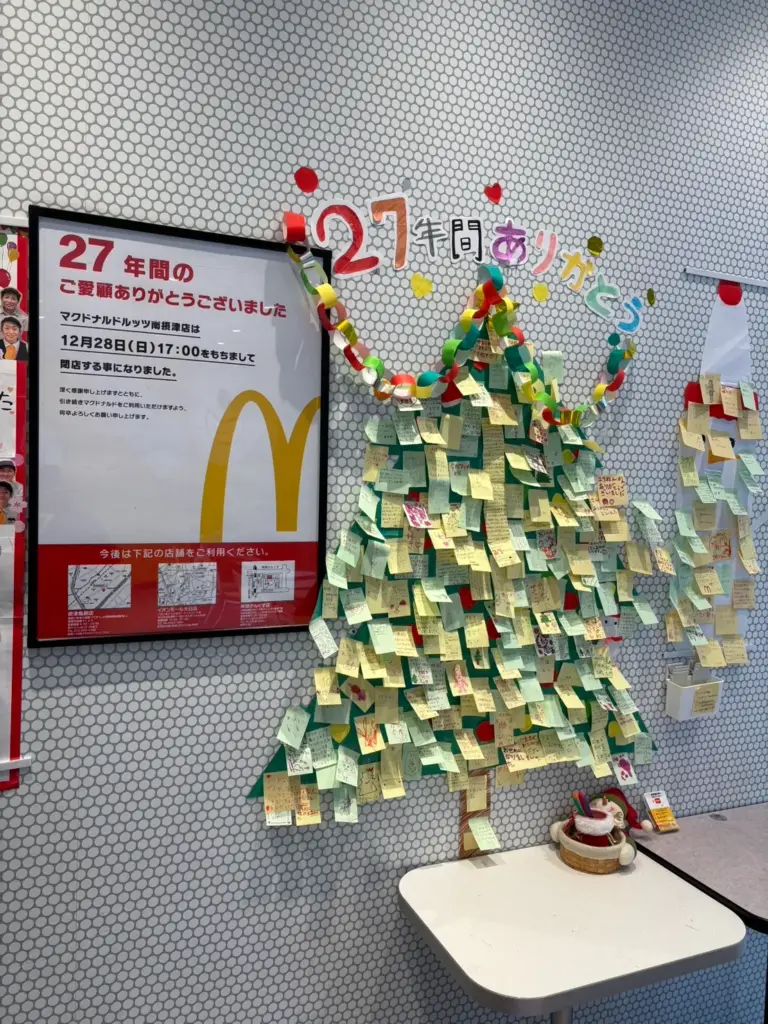 マクドナルド　コメント