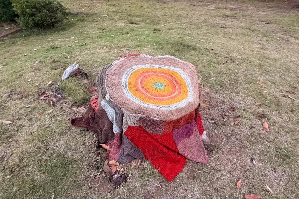 「amuamu」作品の切株