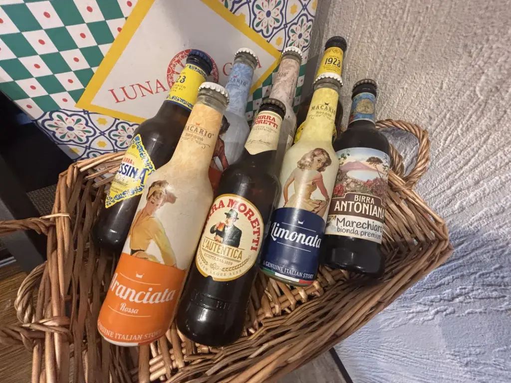 イタリア産の珍しいワインやビール