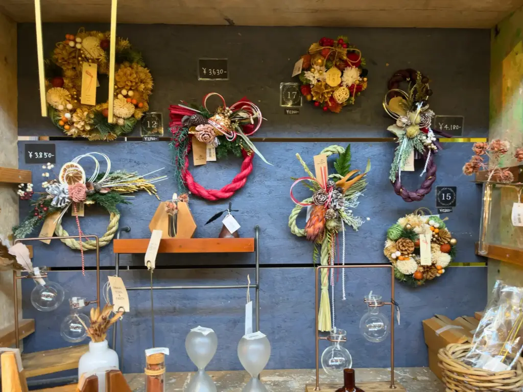 The Farm Universalの正月飾り