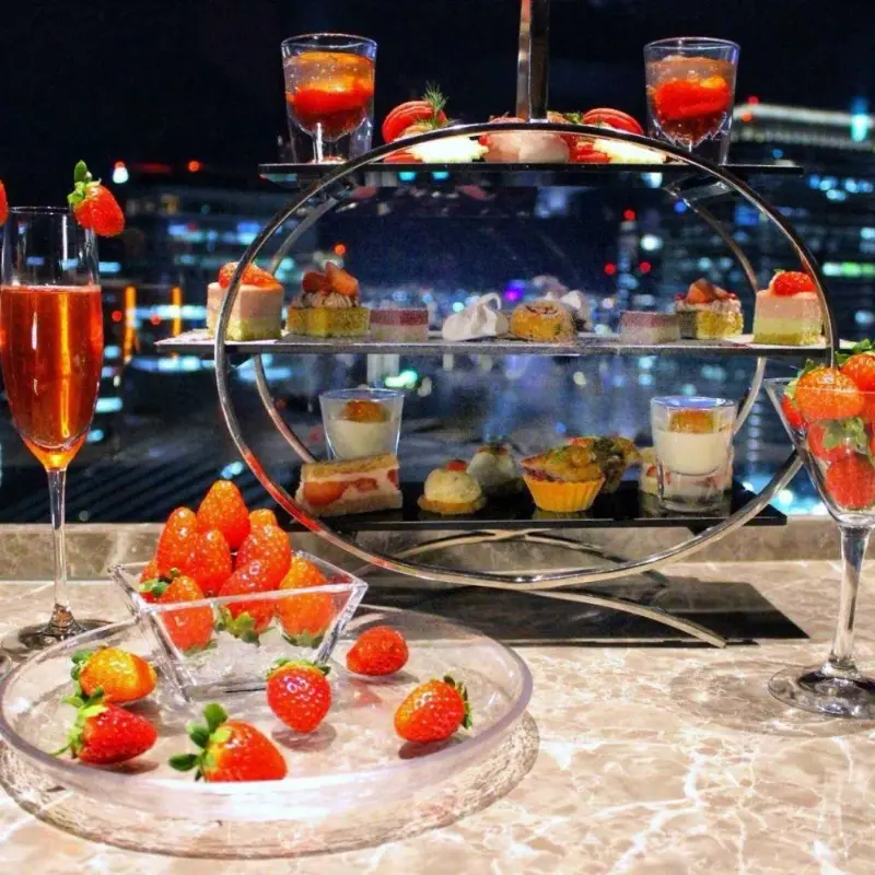 ベッラダイニングカフェの星降るナイトアフタヌーンティー