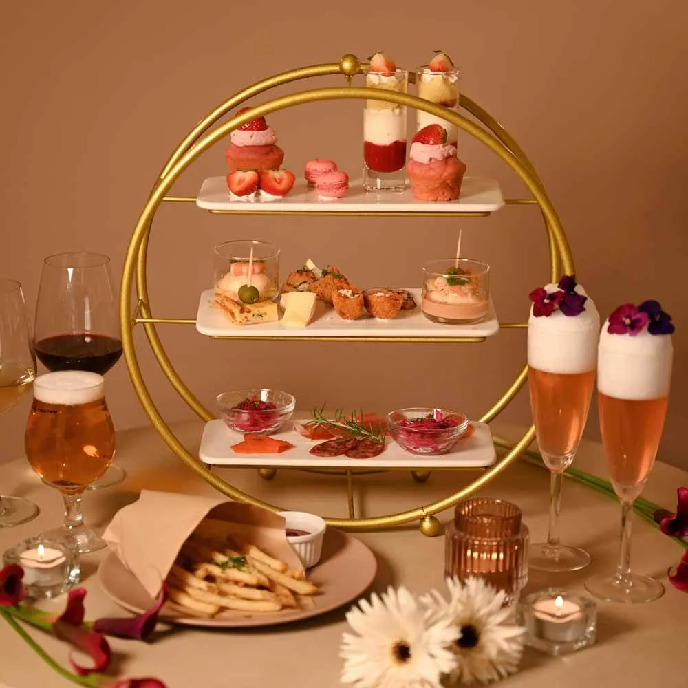 bloom&brewのアフタヌーンティー