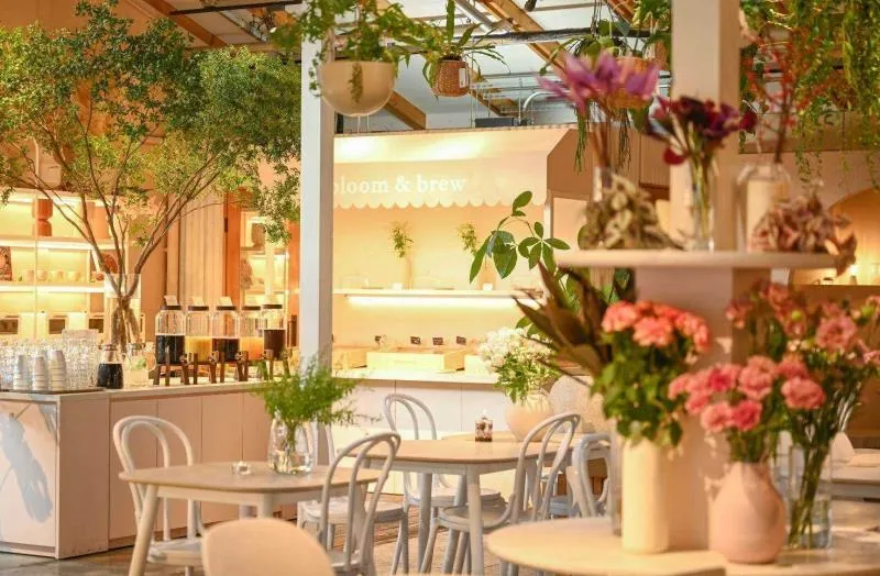 bloom&brew内観