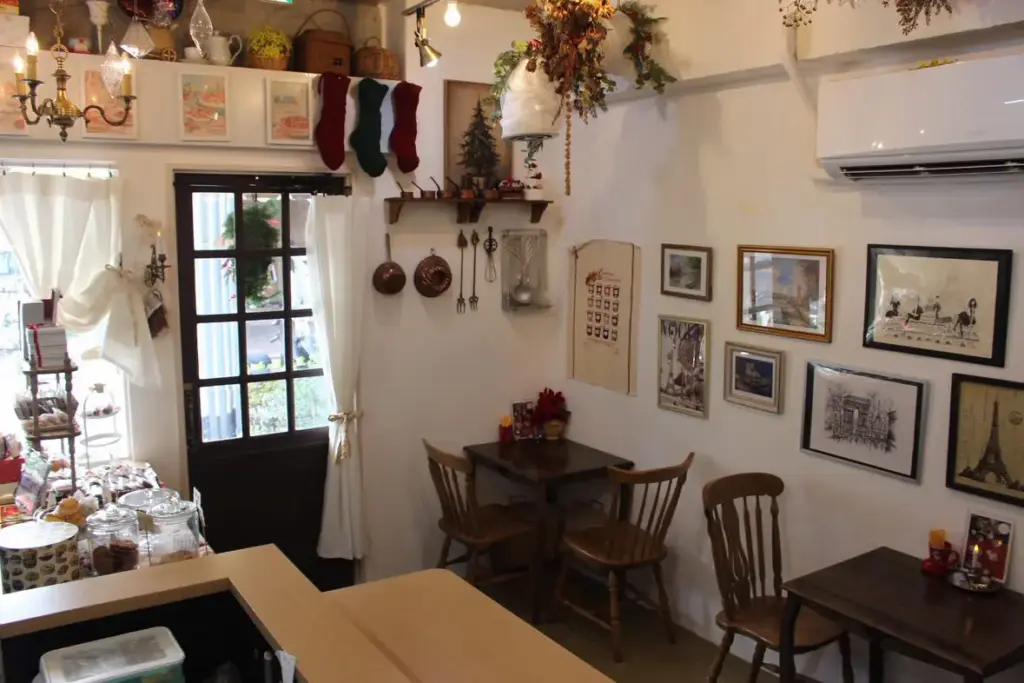 cafe-de-narion 店内 クリスマスバージョン