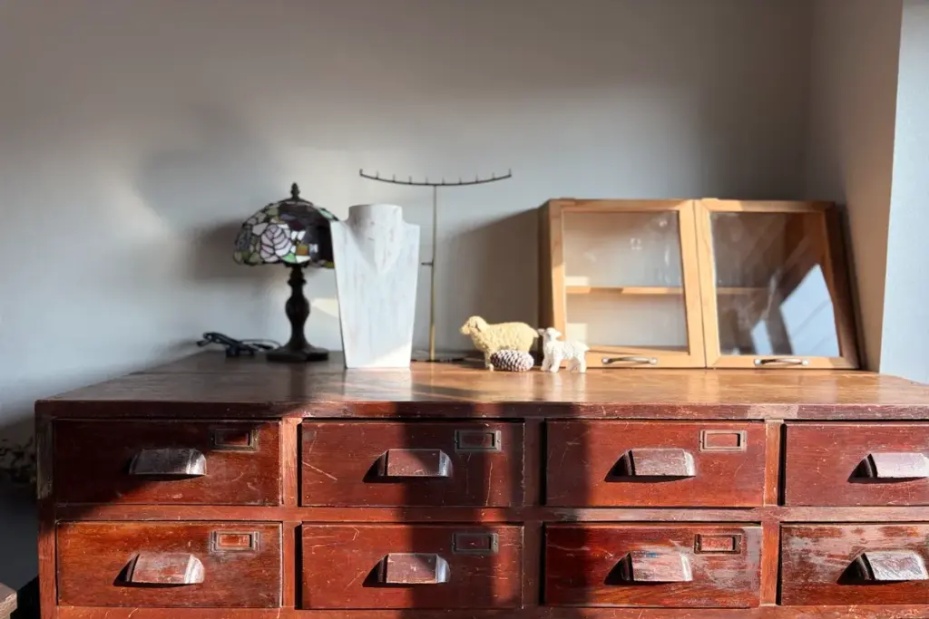 「eureka」のアンティークの引き出し