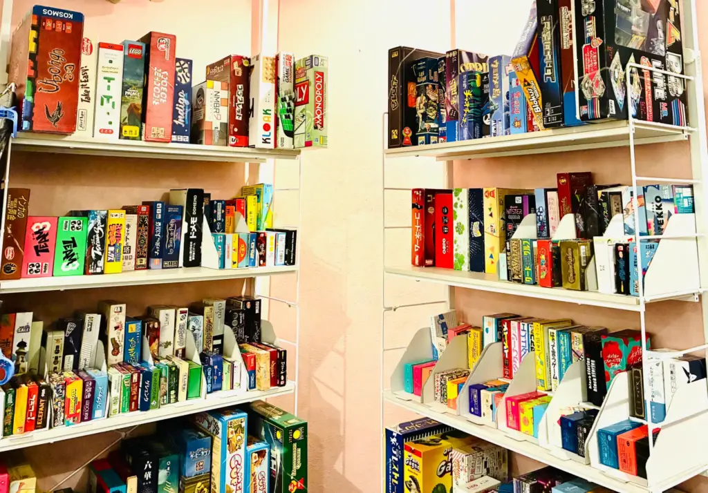 NAGAGUTSU,ゲーム、棚３