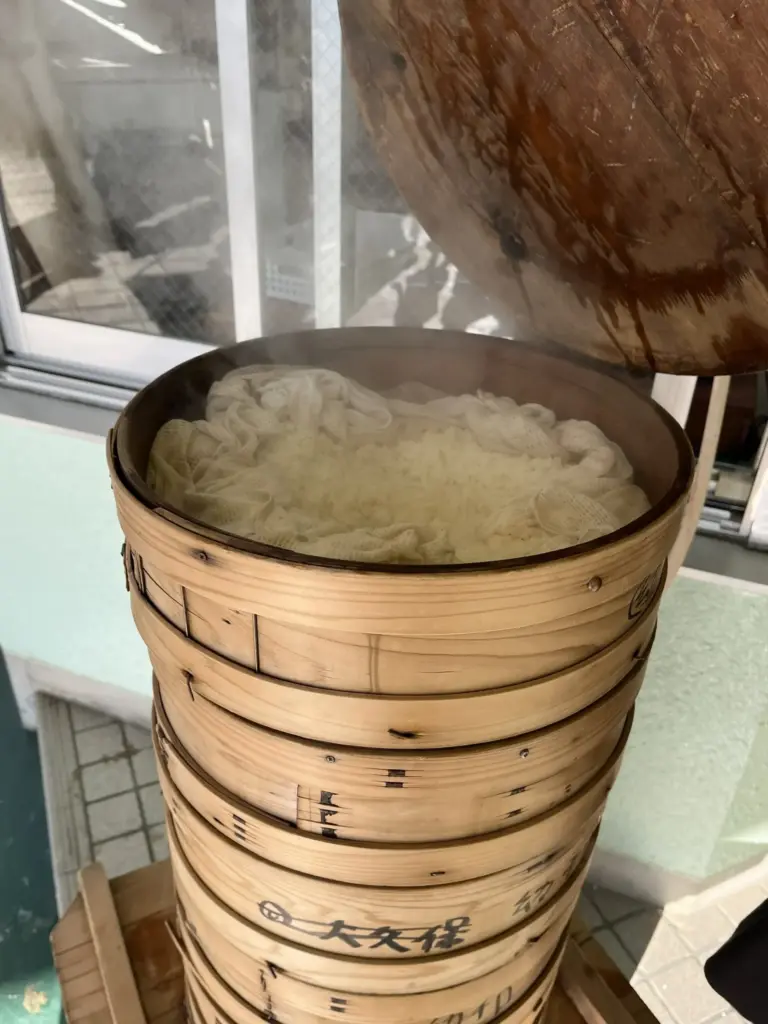 一里塚幼稚園　蒸し米