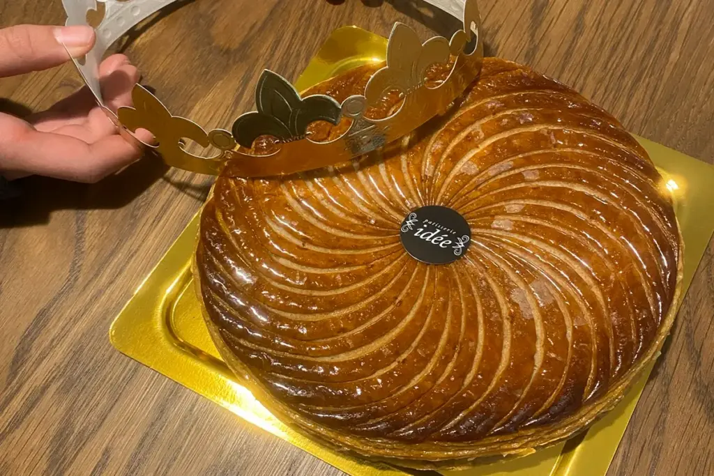 「パティスリーイデ」の昨年のガレットデロワ