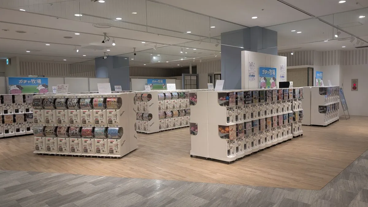 IKEDIA2階に「ガチャ牧場」が12/14（日）ニューオープン！