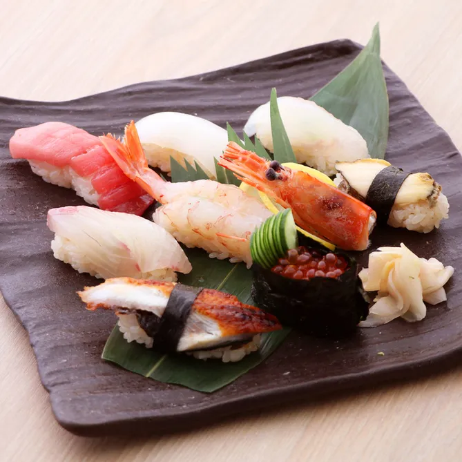 磯一 江坂店 上にぎり8貫盛り