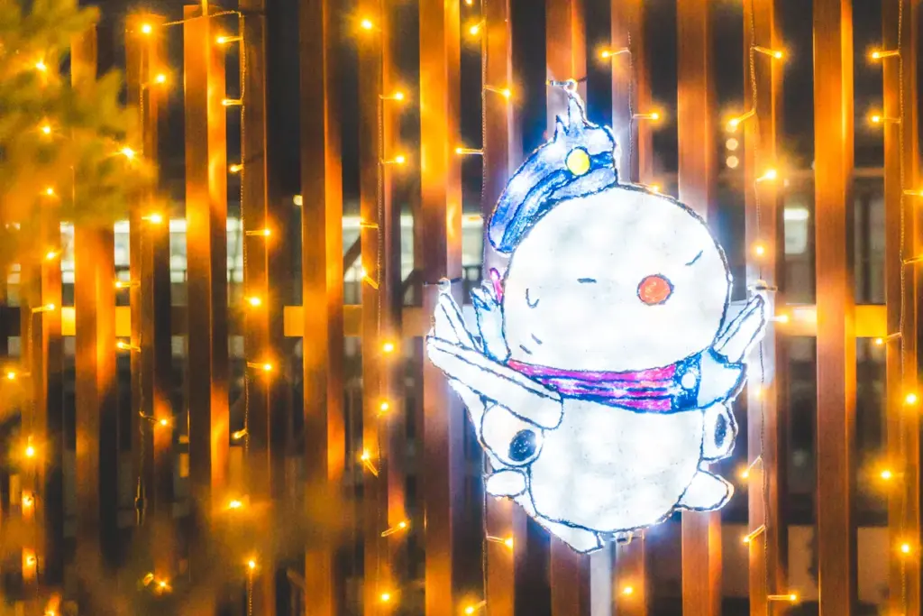 伊丹空港イルミネーションそらやん4