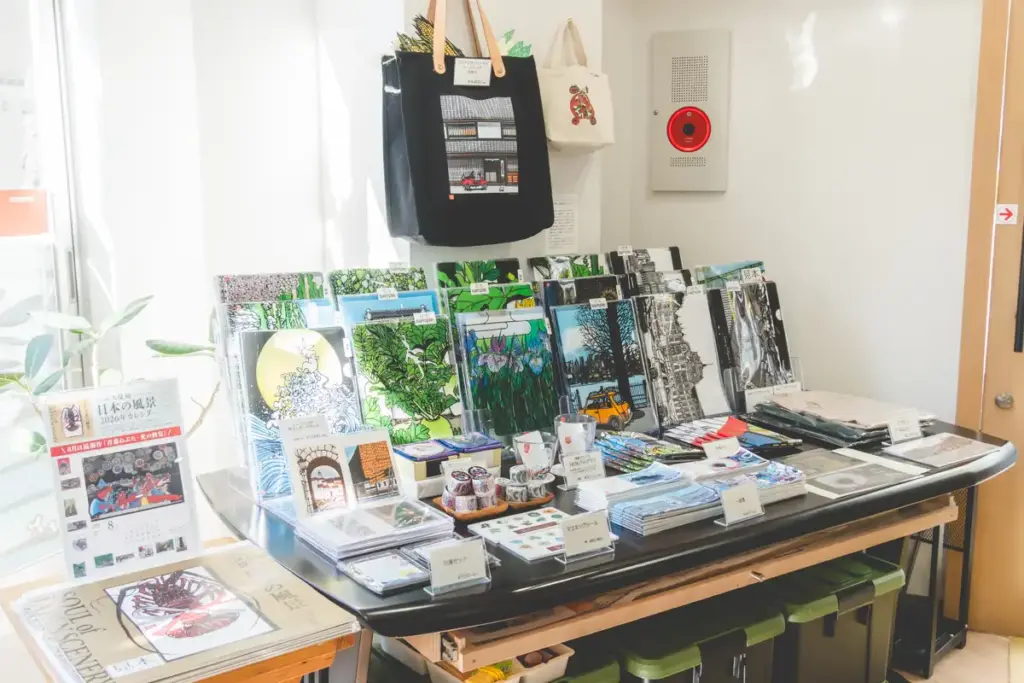 切り絵ミュージアム物販