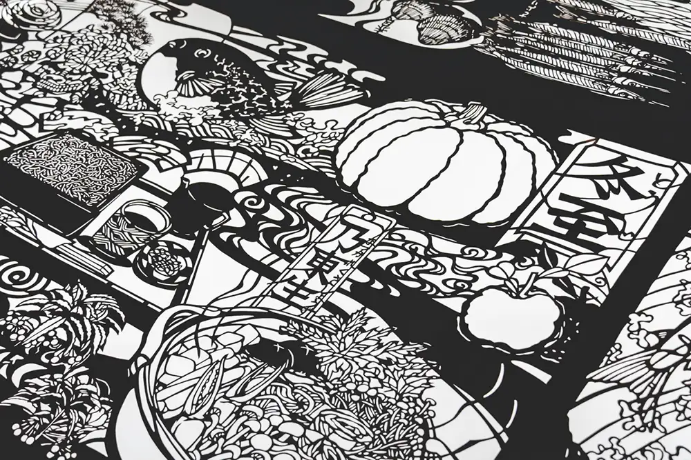 切り絵ミュージアム「七十二候」03