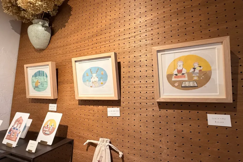 小林いくみさん個展の作品