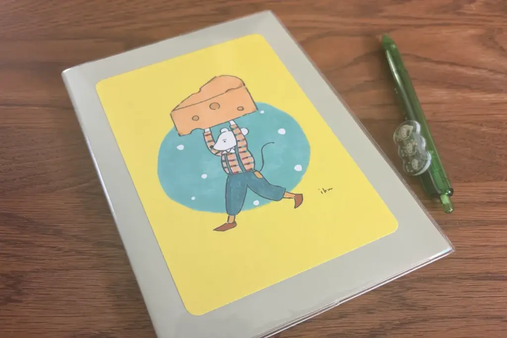 ライターが購入したポストカード