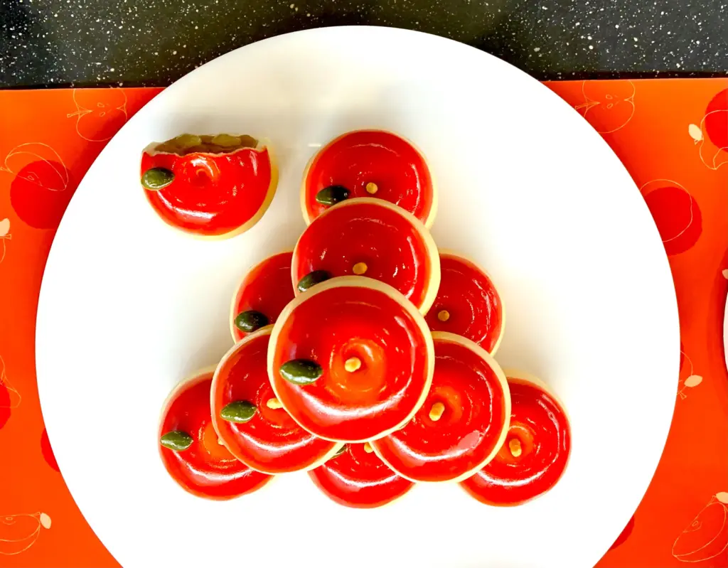 鼓月 リンゴ饅頭