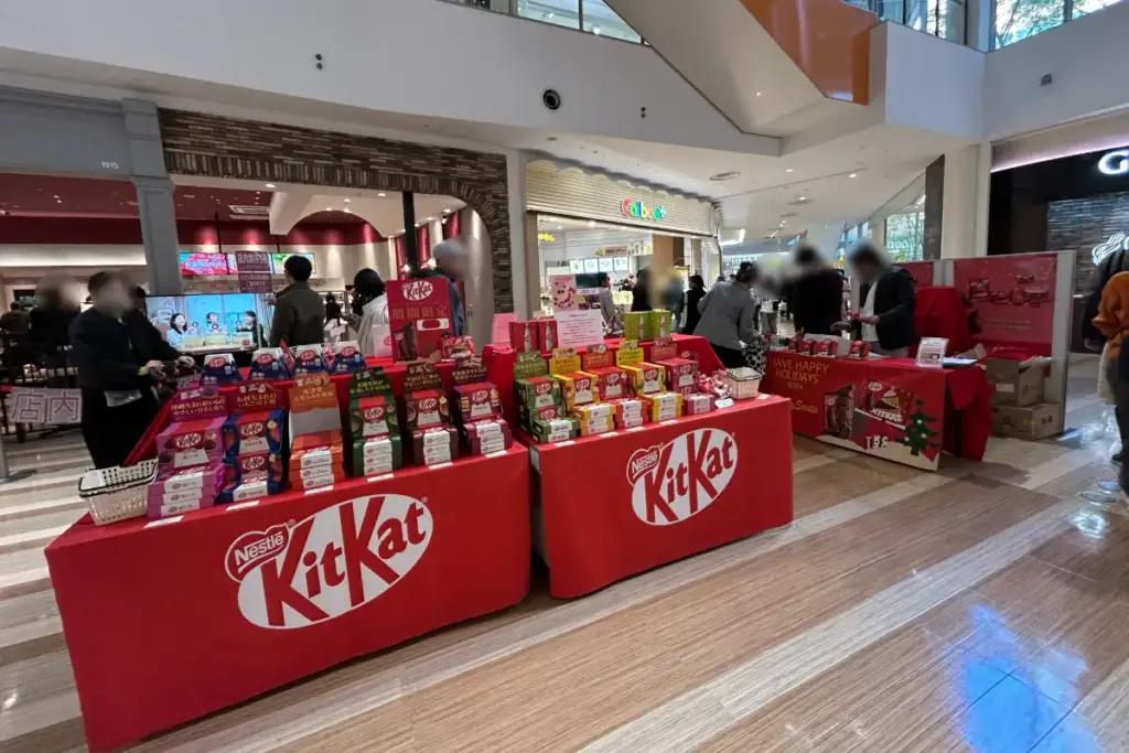 ららぽーとEXPOCITY 『キットカット』催事 売り場