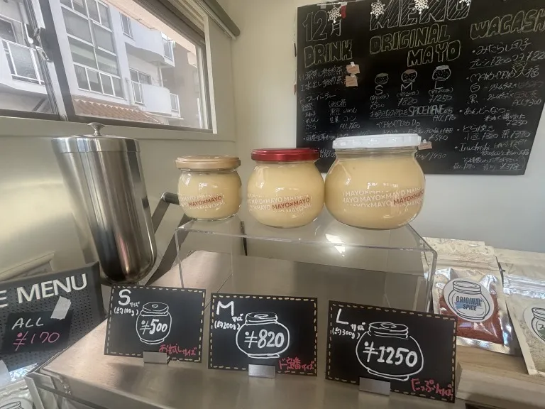 MAYO×MAYO S・M・Lサイズの目ヨネーズ