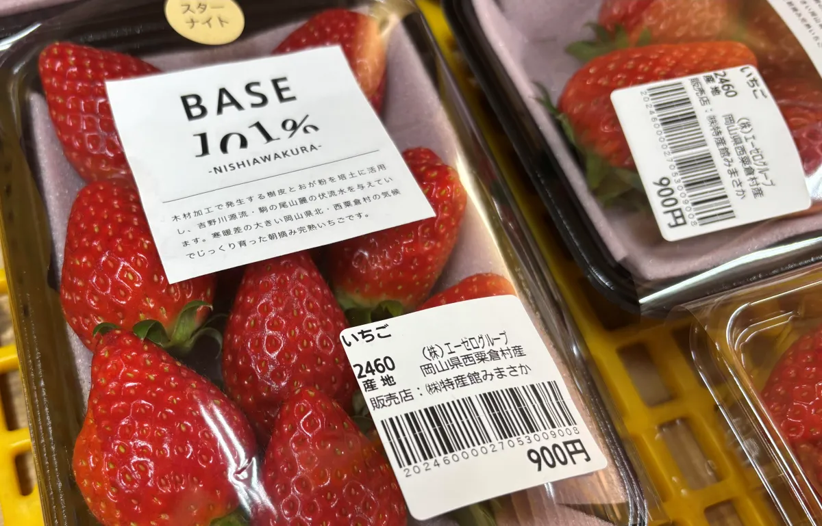 箕面彩都｜農産物直売所｜冬の味覚が本格化♪寒締めホウレン草、黒ぼこ里芋、ブランド苺…。寒仕込み用のみそ樽セットまで売っている