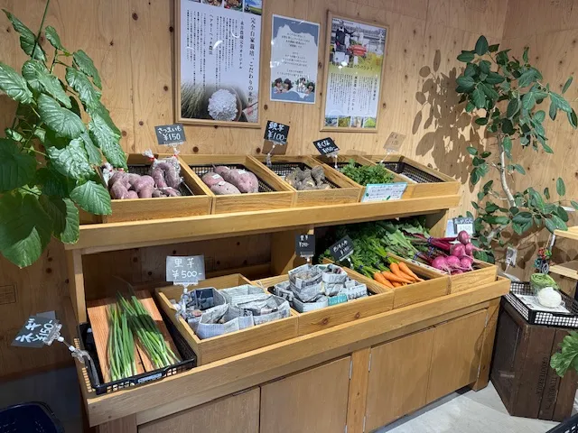 永井農園野菜売り場