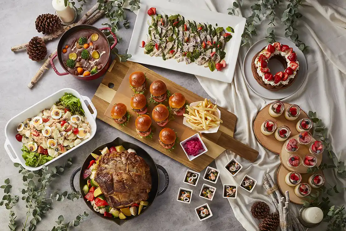 贅沢な冬のビュッフェ「Winter International Lunch Buffet」がスイスホテル南海大阪で開催中