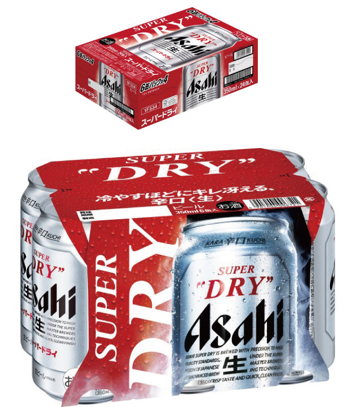 【アサヒビール】スーパードライ 缶ビールセット（6缶パック×4）