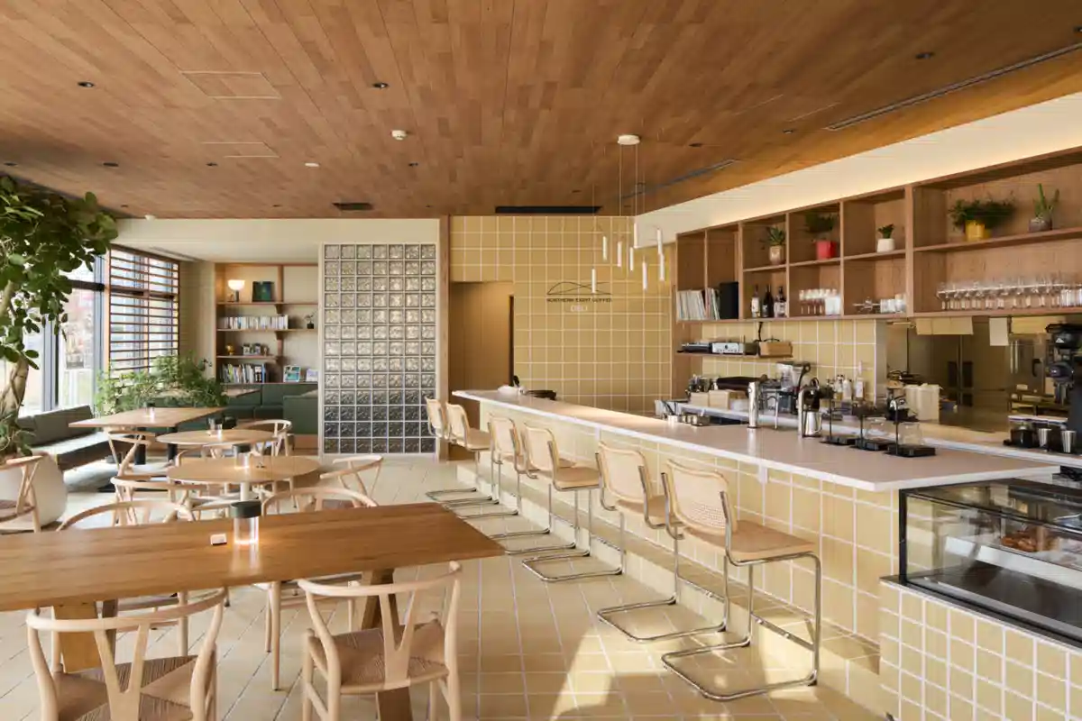 ノーザンエイトコーヒーの内観