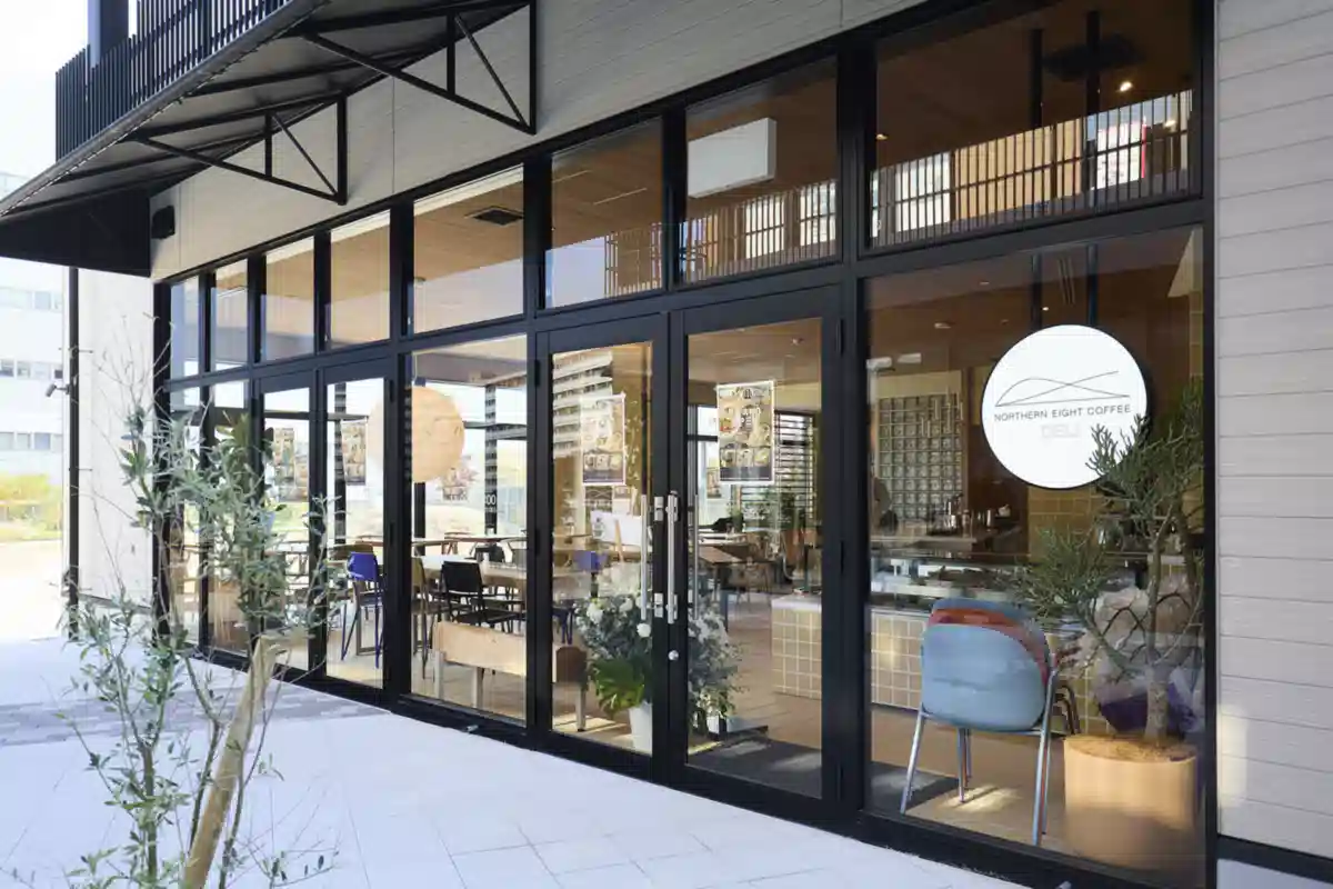 ノーザンエイトコーヒーの外観